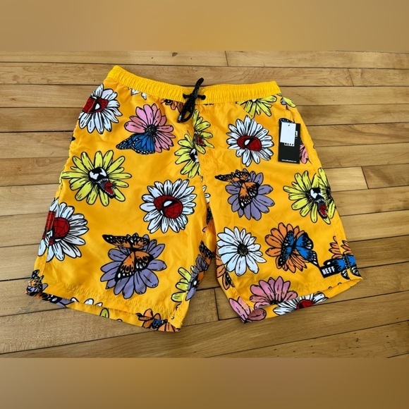 NWT Marvel collection by Nef venom and spider man swim trunks - Picture 1 of 5